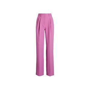 $460 AKNVAS O'Connor Pleated Straight Wide Leg Pants HIGH RISE PINK SIZE 6